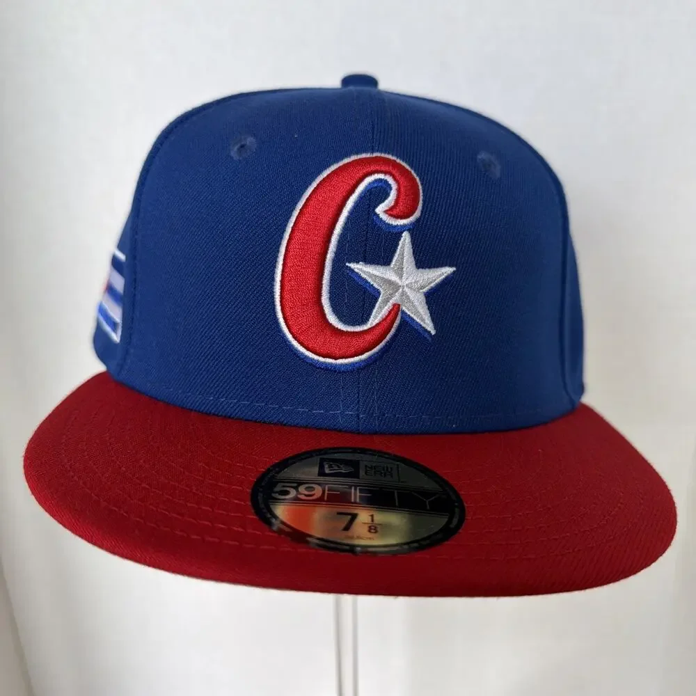 Cuba 2026 World Baseball Classic 59Fifty Fitted Hat Sz 7 1/8